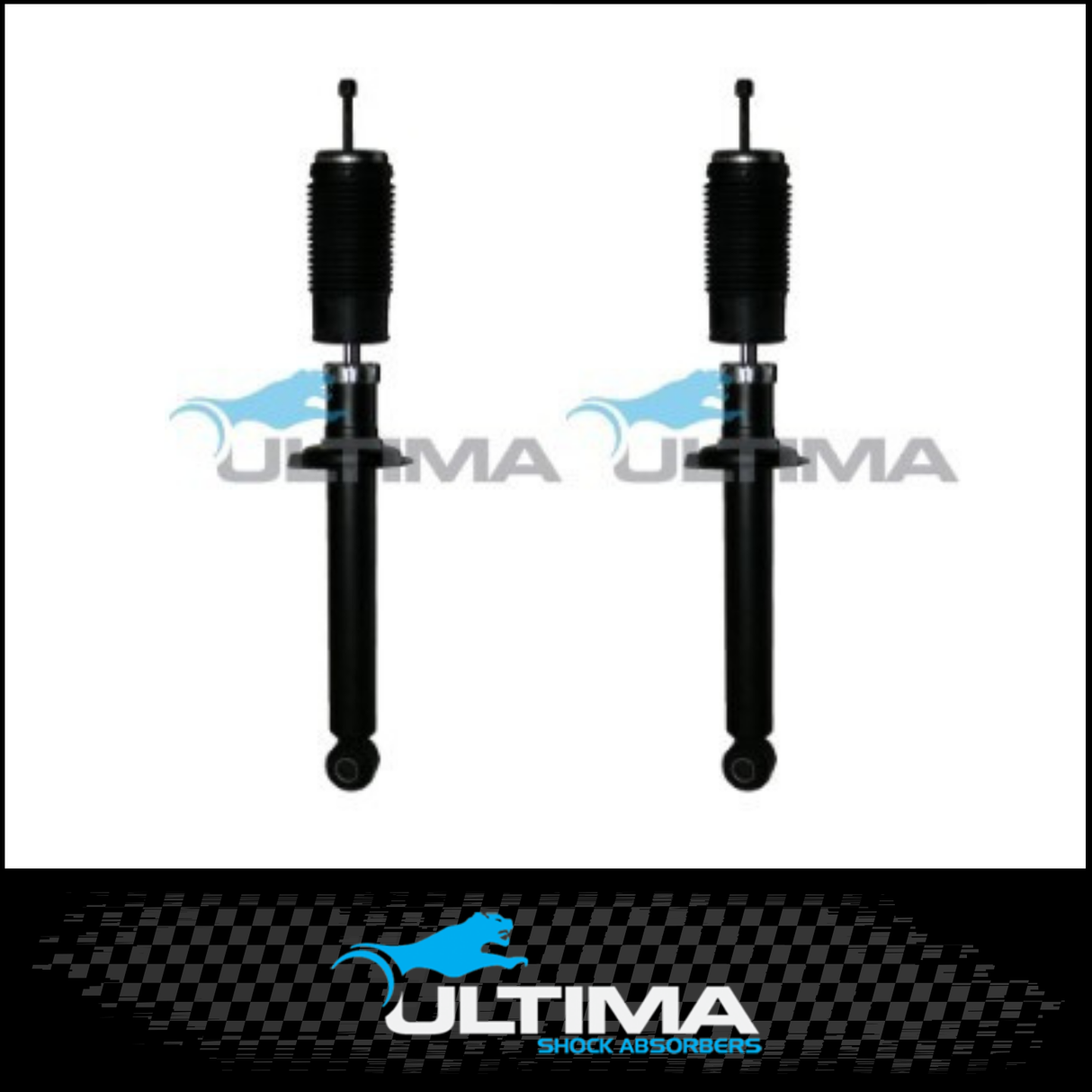 REAR NITRO GAS ULTIMA STRUTS (PAIR) FITS MITSUBISHI MAGNA TE TF SEDAN 4/96-2/99