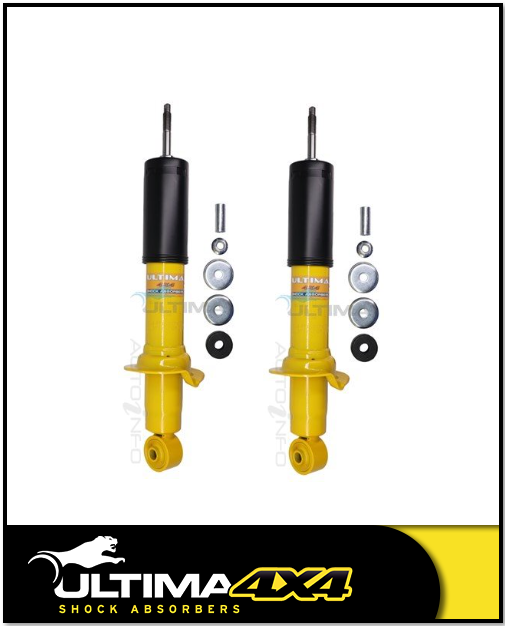ULTIMA FRONT NITRO GAS STRUTS (PAIR) FITS NISSAN NAVARA D40 4WD 2005-2015