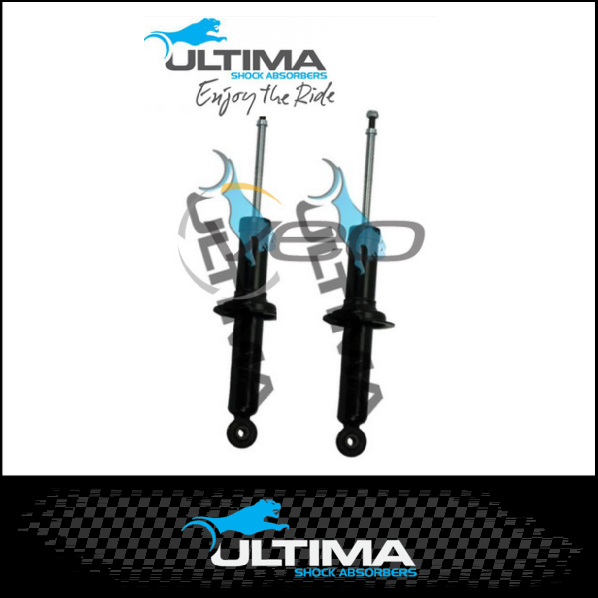 REAR NITRO GAS ULTIMA STRUTS (PAIR) FITS SUBARU FORESTER SH 2.5L 2/11-1/13