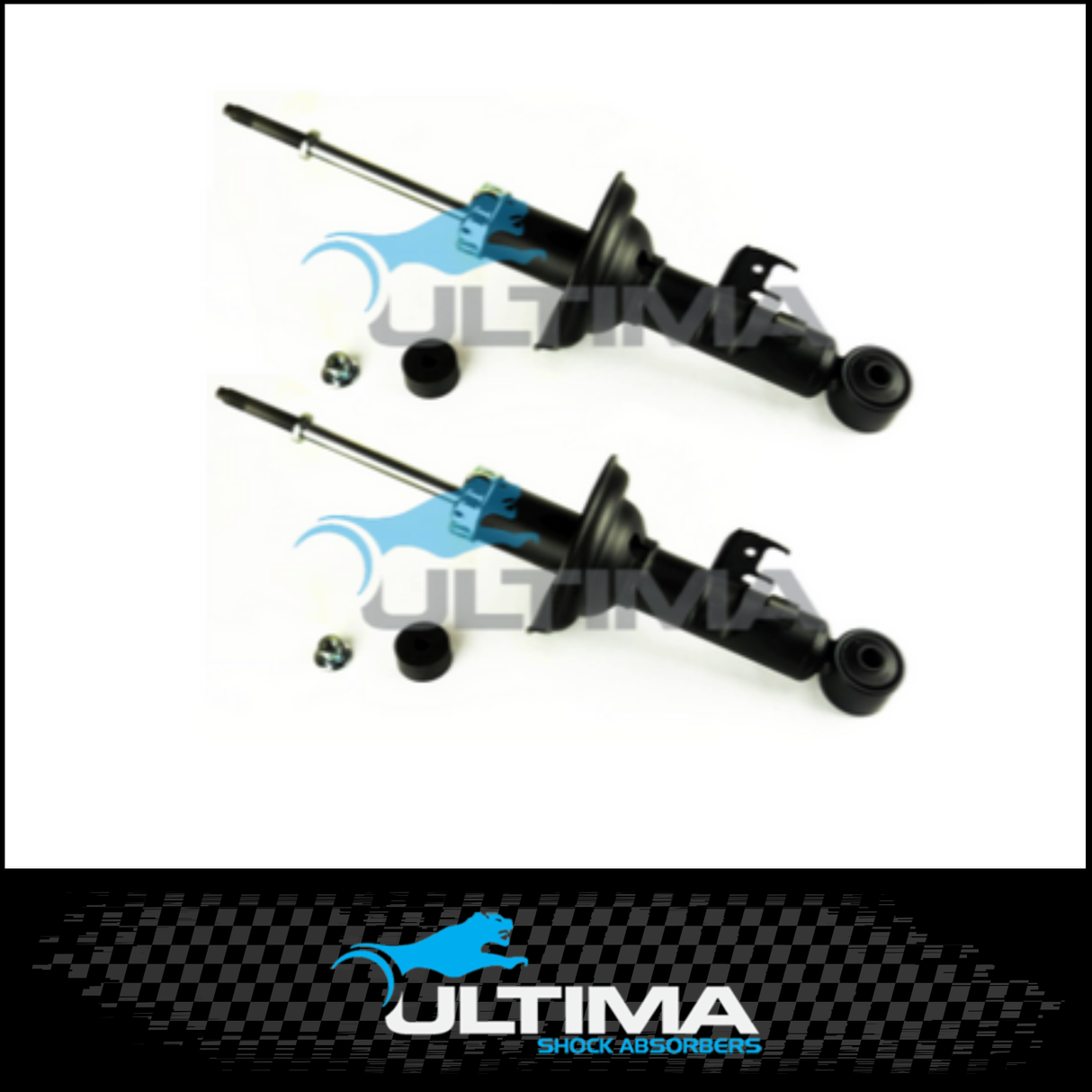 FRONT NITRO GAS ULTIMA STRUTS FITS TOYOTA HILUX TGN121R 2WD 7/2015-ON
