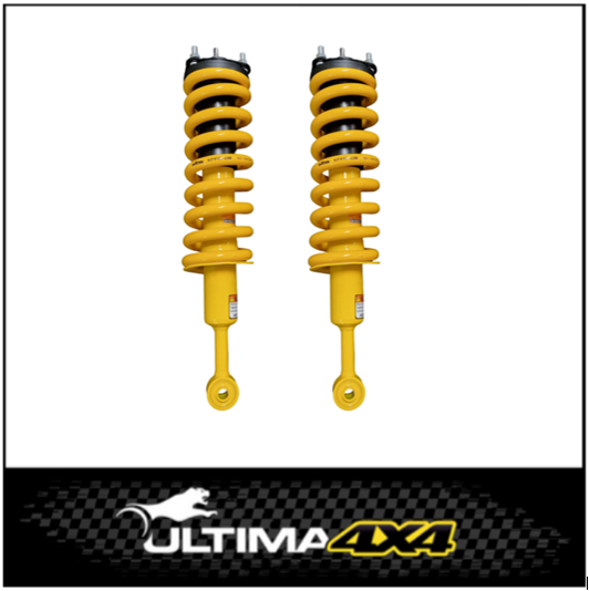 ULTIMA 4X4 COMPLETE FRONT STRUTS (PAIR) FITS FORD RANGER PXIII 7/2018-4/2022