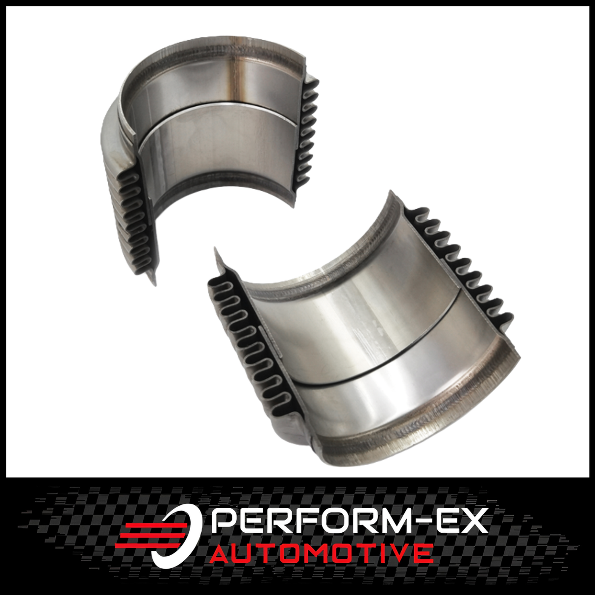 STAINLESS STEEL 4" LONG X 2.25" (57MM) EXHAUST RACE FLEX BELLOW WITH INNER SLEEVE (FLEX4225C)