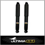 ULTIMA 4X4 NITRO GAS HEAVY DUTY REAR SHOCKS (PAIR) FITS MITSUBISHI CHALLENGER PA V6 4WD 8/2000-3/2007 (400040B)