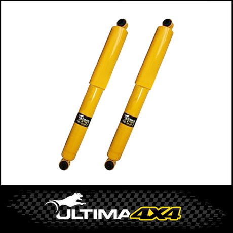 ULTIMA 4X4 HEAVY DUTY REAR SHOCKS (PAIR) FITS NISSAN NAVARA D22 4WD 4/1997-12/2015 (400040)
