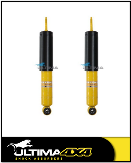 ULTIMA 4X4 HEAVY DUTY FRONT SHOCKS FITS TOYOTA HIACE GDH206R 12/2017-ON (400420)