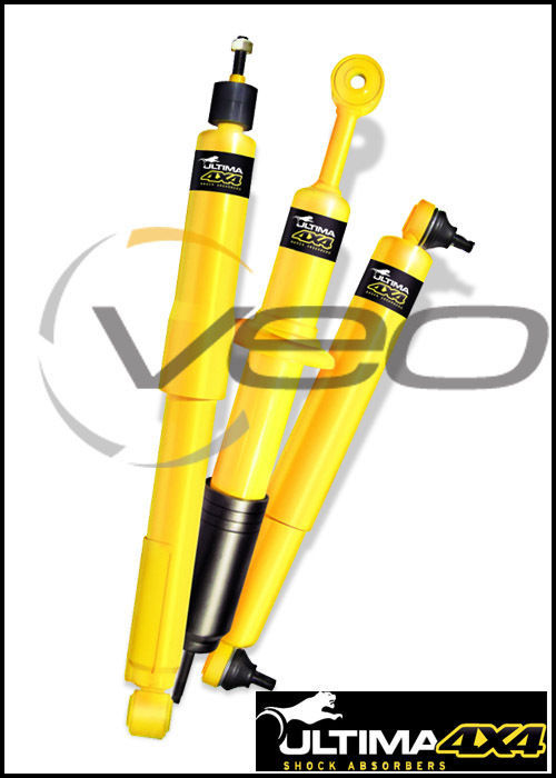 NISSAN PATHFINDER R50 3.2L 4WD WAGON 01/95-01/99 REAR HEAVY DUTY ULTIMA SHOCKS