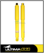ULTIMA 4X4 NITRO GAS HEAVY DUTY REAR SHOCKS (PAIR) FITS NISSAN NAVARA D40 12/2005-10/2015 (400444)