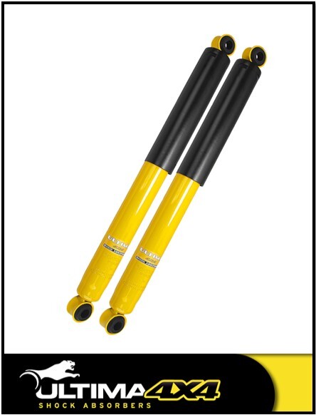 ULTIMA 4X4 HEAVY DUTY REAR SHOCKS FITS TOYOTA HILUX LN167R 1/1997-12/2005