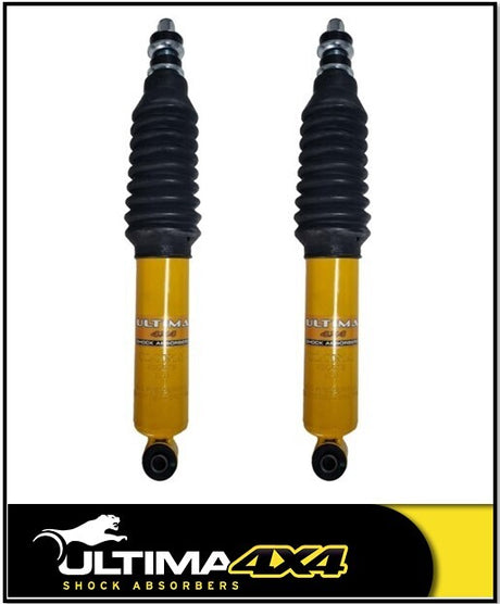 ULTIMA 4X4 HEAVY DUTY FRONT SHOCKS FITS DAIHATSU FEROZA F300 1.6L 4WD 1/88-12/97