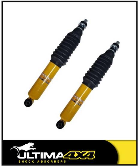 ULTIMA 4X4 HEAVY DUTY FRONT SHOCKS FITS DAIHATSU FEROZA F300 1.6L 4WD 1/88-12/97