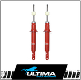 ULTIMA GT SPORTS LOWERED FRONT STRUTS (PAIR) FITS FORD FALCON FG XT XR6 UTE 5/2008-10/2016
