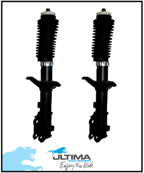 FRONT NITRO GAS ULTIMA STRUTS (PAIR) FITS HYUNDAI ACCENT LC 1/00-12/03