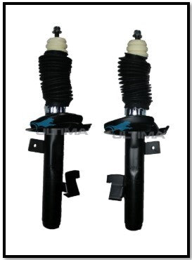 Front Nitro Gas Ultima Struts (Pair) Fits Mazda 3 Bk 1/04-3/09 Hatch/Sedan