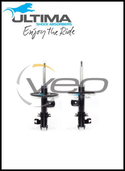 FRONT NITRO GAS ULTIMA STRUTS (PAIR) FITS NISSAN DUALIS J10 10/07-1/16