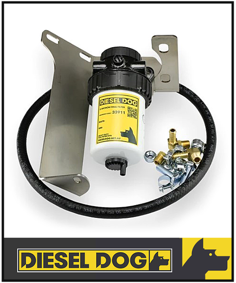 DIESEL DOG SECONDARY FUEL FILTER KIT FITS TOYOTA PRADO KDJ150R 6/13-5/15