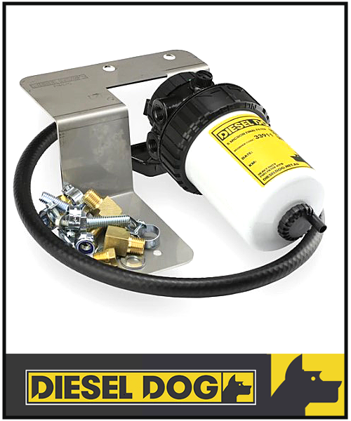 DIESEL DOG SECONDARY FUEL FILTER KIT FITS NISSAN NAVARA D22 2.5L YD25 1/07-12/15