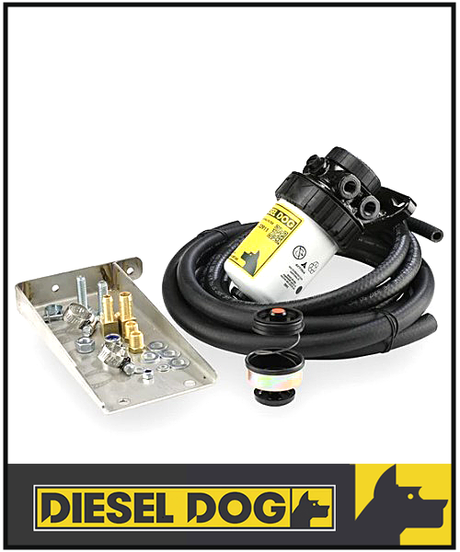 DIESEL DOG SECONDARY FUEL FILTER KIT FITS HOLDEN COLORADO RC 3.0L 7/08-5/12