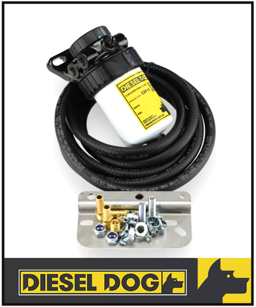 DIESEL DOG SECONDARY FUEL FILTER KIT FITS MITSUBISHI PAJERO NS NT NW 11/06-6/14
