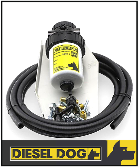 DIESEL DOG SECONDARY FUEL FILTER KIT FITS VOLKSWAGEN AMAROK 2H 2.0L TD 1/11-ON