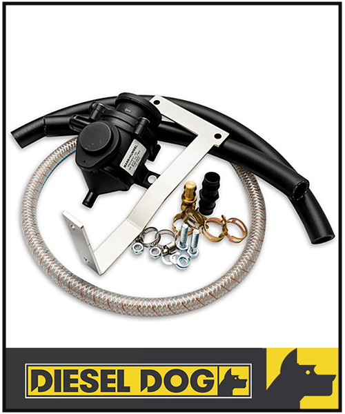 PROVENT CATCH CAN KIT BY DIESEL DOG FITS NISSAN NAVARA D23 NP300 2.3L TD 4/15-ON