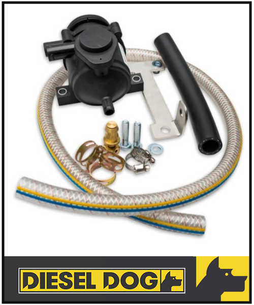PROVENT CATCH CAN KIT BY DIESEL DOG FITS TOYOTA PRADO GDJ150R 2.8L TD 6/15-ON