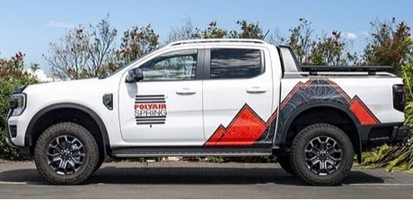 POLYAIR AIRBAG SUSPENSION KIT (2" RAISED) FITS FORD RANGER NEXT GEN T6.2 2022-ON (88277R)