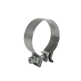3.5" (89MM) STAINLESS STEEL EXHAUST PIPE CLAMP - ACCUSEAL SINGLE BOLT