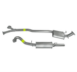 BERKLEE CATBACK EXHAUST SYSTEM FITS HOLDEN CREWMAN VZ 3.6L 6CYL 8/2004-9/2007 - MUFFLER/MUFFLER (BS9574-9561)
