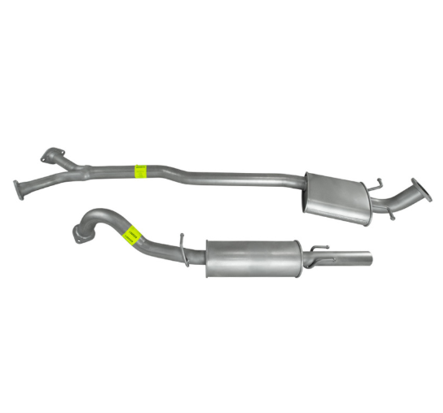 BERKLEE CATBACK EXHAUST SYSTEM FITS HOLDEN CREWMAN VZ 3.6L 6CYL 8/2004-9/2007 - MUFFLER/MUFFLER (BS9574-9561)
