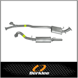 BERKLEE CATBACK EXHAUST SYSTEM FITS HOLDEN CREWMAN VZ 3.6L 6CYL 8/2004-9/2007 - MUFFLER/MUFFLER (BS9574-9561)