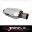 UNIVERSAL CERAMIC EURO 2 OVAL CAT CONVERTER - 2.25" (57MM) 400 CPSI (CAT225V)