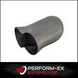 2 x 1.25" INLET 1.75" OUTLET 2 INTO 1 COLLECTOR CONE (CC199)