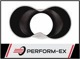 2 x 1.5" INLET 1.75" OUTLET 2 INTO 1 EXHAUST COLLECTOR CONE (CC200)