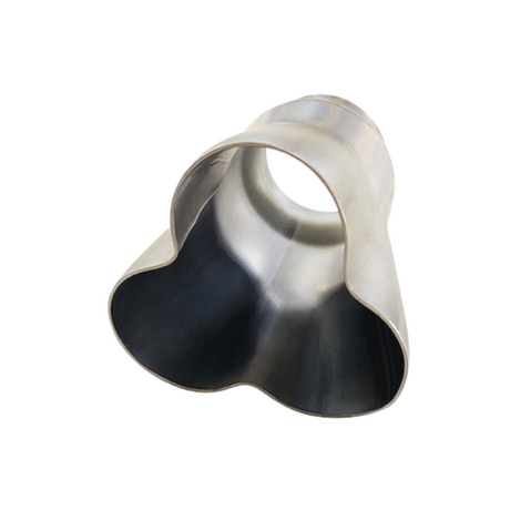 3 x 1.38" INLET 2" OUTLET 3 INTO 1 COLLECTOR CONE (CC301)