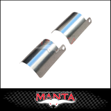 MANTA STEERING RACK BOOT COVER HEAT SHIELD SET FITS HOLDEN COMMODORE VU VY VZ 5.7L 6.0L V8 (COM109HEATSHIELD)