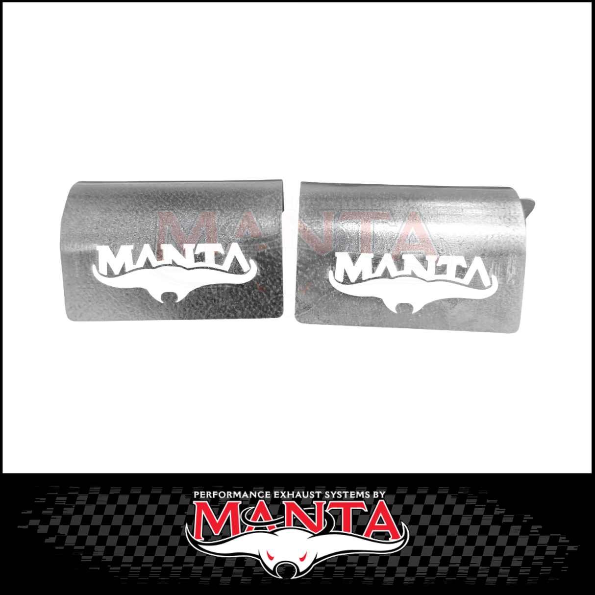MANTA STEERING RACK BOOT COVER HEAT SHIELD SET FITS HOLDEN COMMODORE VU VY VZ 5.7L 6.0L V8 (COM109HEATSHIELD)