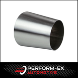 REDUCER TAPERED CONE - 3" (76MM) TO 2.5" (63MM) X 4" LONG (304 STAINLESS STEEL)