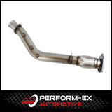 3.5" STAINLESS STEEL DPF DELETE PIPE FITS FORD RANGER NEXT GEN 3.0L V6 6/2022-ON