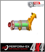 DPF DELETE DUMMY VERSION FITS TOYOTA HILUX GUN126R N80 2.8L 4CYL 2015-ON (DPF153PO)