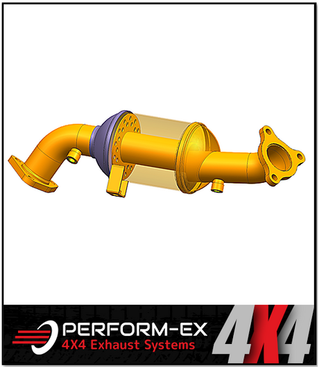 DPF DELETE DUMMY VERSION FITS TOYOTA LANDCRUISER VDJ200R 4.5L V8 2015-2021 (DPF1545PO-KIT)