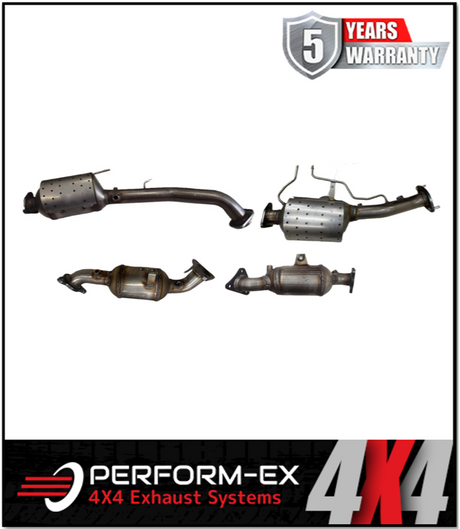 DPF DELETE DUMMY VERSION FITS TOYOTA LANDCRUISER VDJ200R 4.5L V8 2015-2021 (DPF1545PO-KIT)