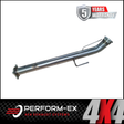 3" DPF DELETE PIPE 304 STAINLESS STEEL FITS VOLKSWAGEN AMAROK TDI550 TDI580 V6