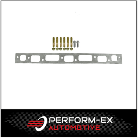 EXHAUST MANIFOLD/EXTRACTOR GASKET & BOLT KIT FITS HOLDEN RED MOTOR 6CYL 138, 149, 161, 173, 186, 202 (DSF002-KIT)