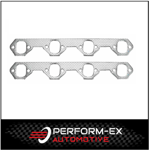 EXHAUST MANIFOLD/EXTRACTOR GASKET KIT FITS FORD FALCON WINDSOR V8 221, 260, 302, 351 (DSF003)