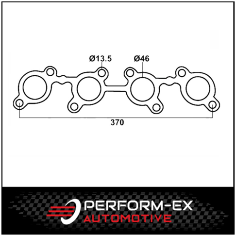 EXHAUST MANIFOLD/EXTRACTOR GASKET FITS TOYOTA LANDCRUISER UZJ100R 4.7L 2UZ V8 3/1998-2007 (DSF818)