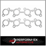 EXHAUST MANIFOLD/EXTRACTOR GASKET FITS TOYOTA LANDCRUISER UZJ100R 4.7L 2UZ V8 3/1998-2007 (DSF818)
