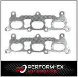 EXHAUST MANIFOLD/EXTRACTOR GASKET FITS HOLDEN COMMODORE VZ VE 3.6L ALLOYTECH 8/2004-5/2013 (DSF824)