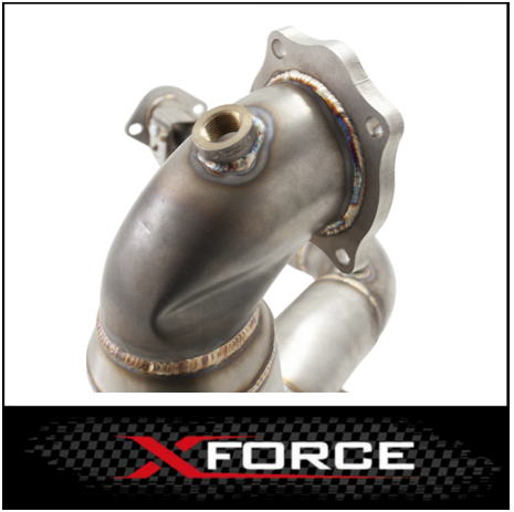 XFORCE DOWN PIPE KIT FITS HYUNDAI i30 N LINE 1.6L G4FJ TURBO 2017-ON