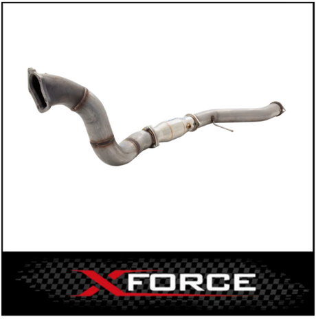 XFORCE STAINLESS STEEL 3.5" TURBO BACK EXHAUST SYSTEM FITS FORD FALCON BA BF 4.0L XR6 TURBO SEDAN 9/2002-4/2008 (E4-F6-02-B-TBS)