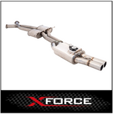 XFORCE TWIN 3" 409 STAINLESS STEEL CATBACK EXHAUST SYSTEM WITH VAREX FITS HOLDEN COMMODORE VT VU VX VY VZ V8 UTE/WAGON (E4-HV09VMK-CBS)